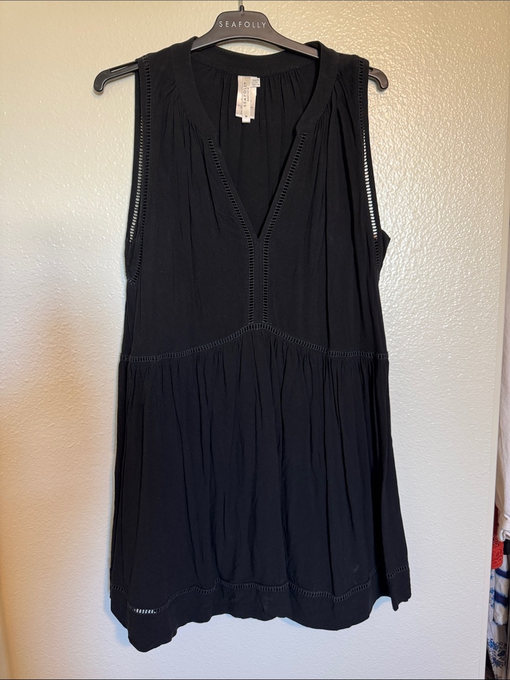 Seafolly Beach Basics Ladder Detail Dress